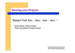 ScrumGuides Agile Estimating And Planning With Scrum