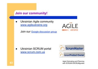 ScrumGuides Agile Estimating And Planning With Scrum