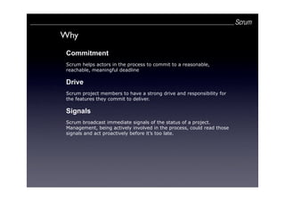 SCRUM, an introduction