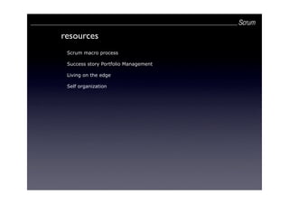 SCRUM, an introduction