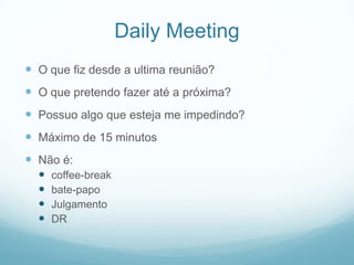 Palestra: Scrum e seus papéis