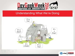 Understanding What We’re Doing
 