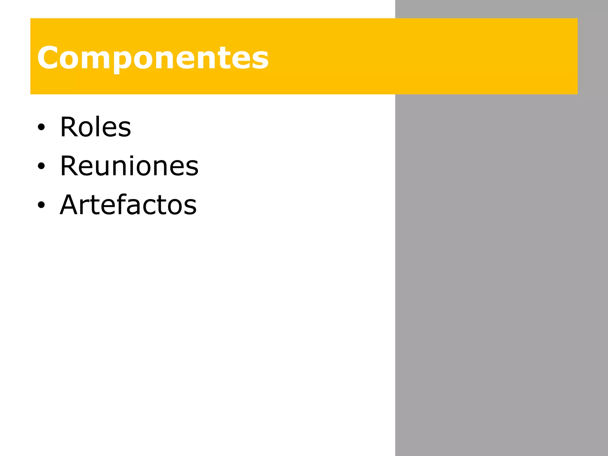 ComponentesRolesReunionesArtefactos