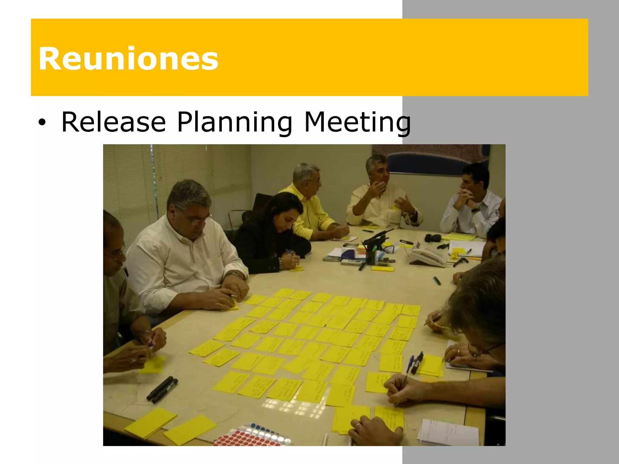 ReunionesRelease Planning Meeting