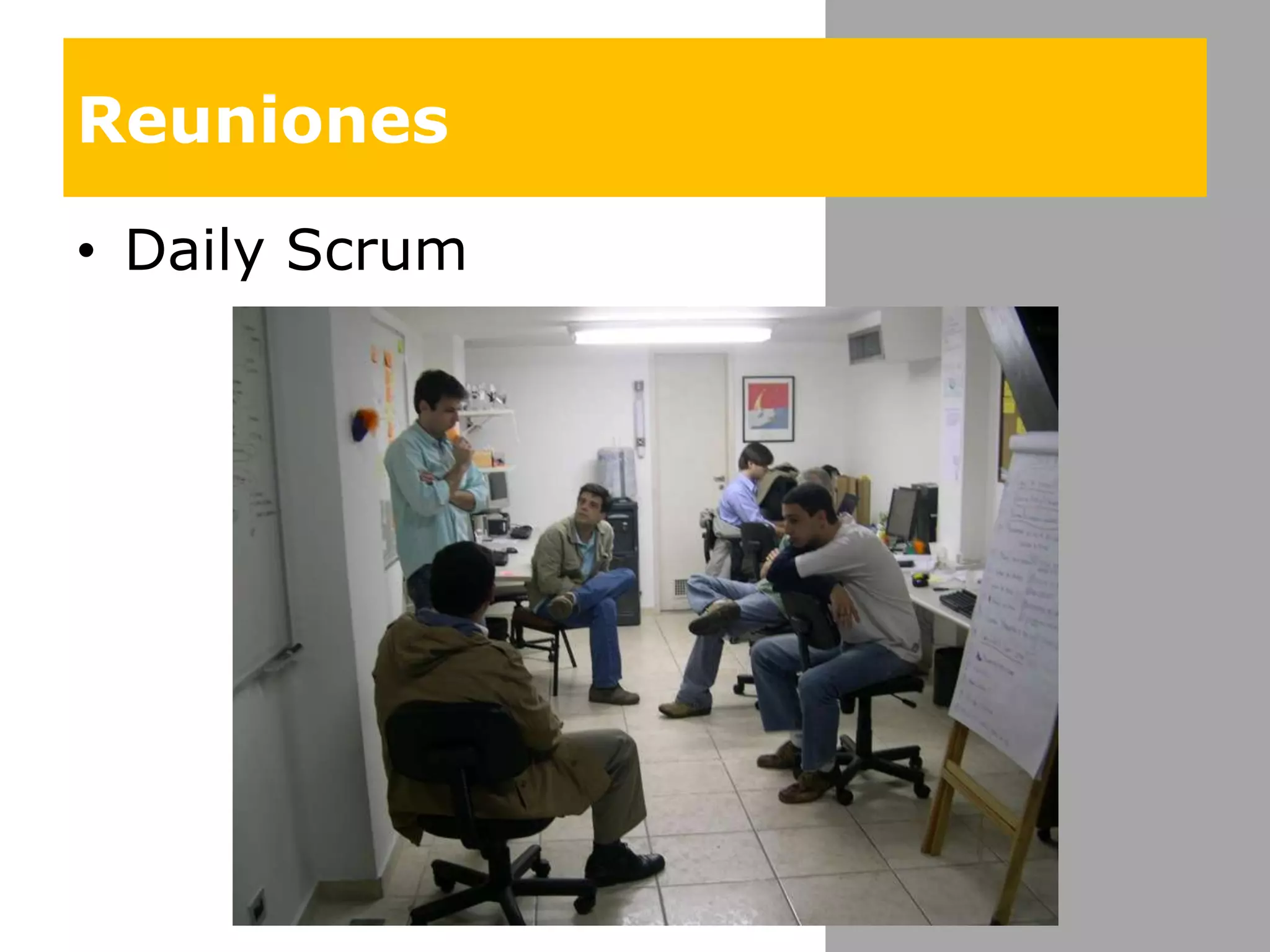 ReunionesDaily Scrum