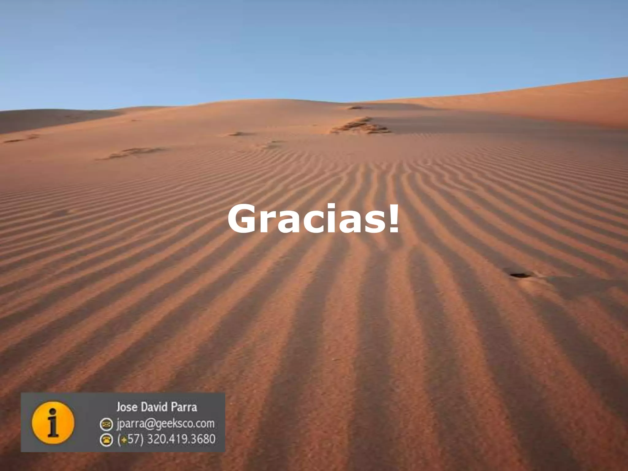 Gracias!