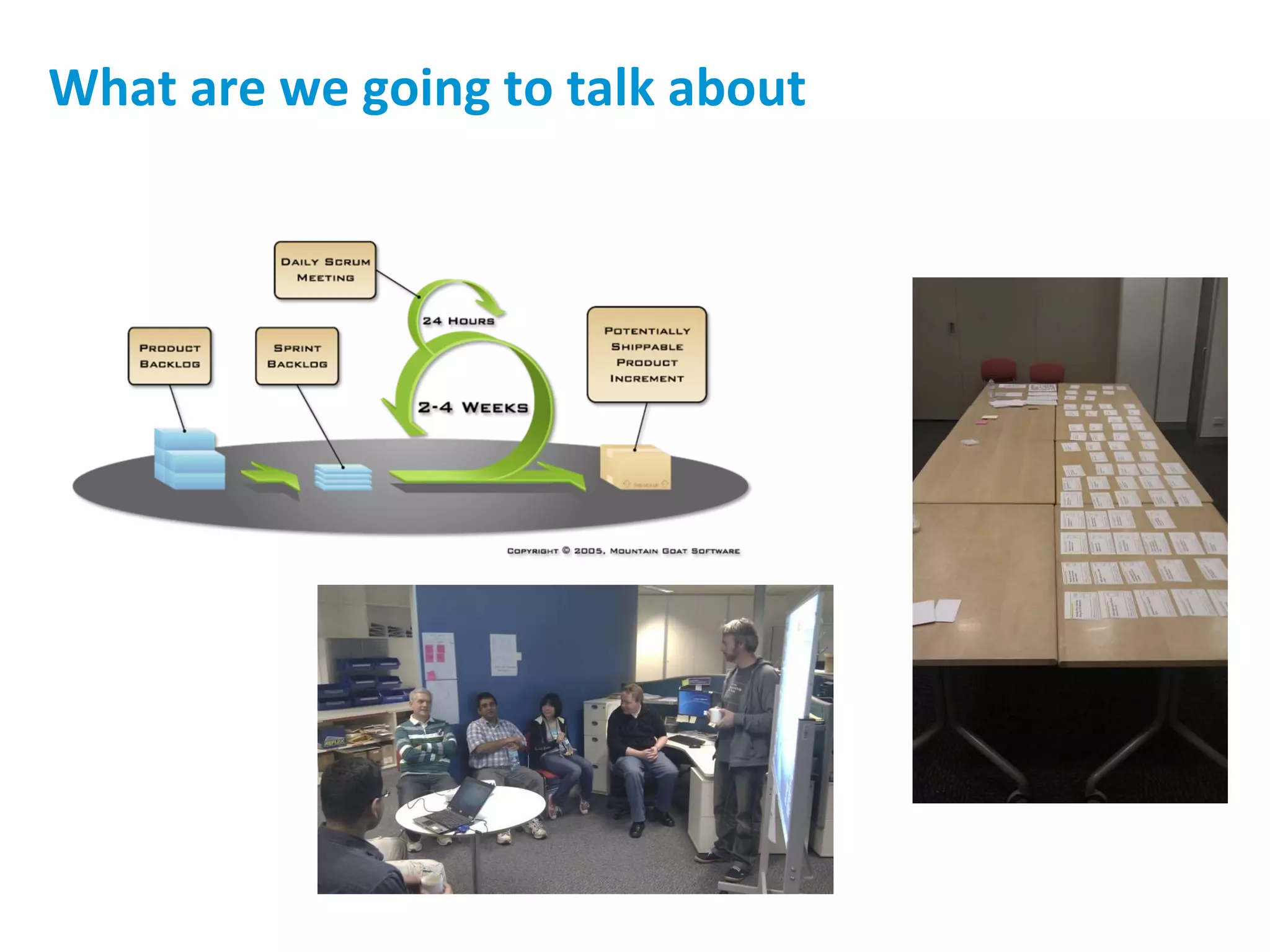 What are we going to talk about 