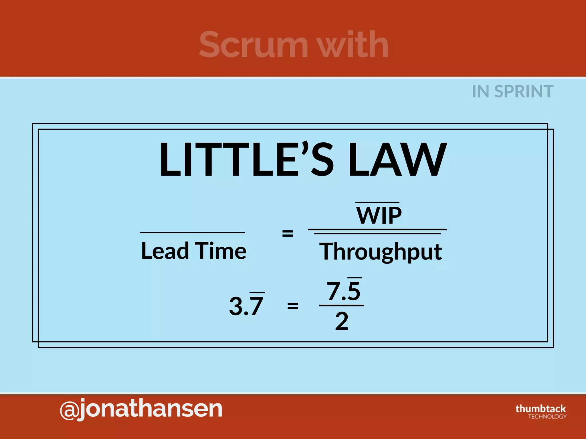 @jonathansen
TITLE  TEXT
Traditional Lean
Financial
Strategy
Economics  of  
Scale
Less  Upfront  Cost
Production
Strategy
Push Pull
Defect Strategy Quan5ty Quality
 