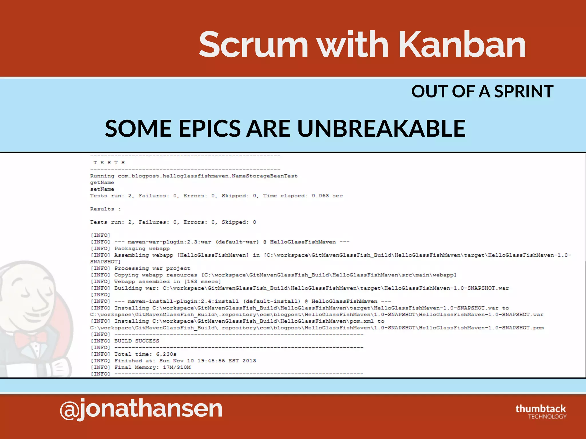 @jonathansen
TITLE  TEXT
Traditional Lean
Financial
Strategy
Economics  of  
Scale
Less  Upfront  Cost
Production
Strategy
Push Pull
Defect Strategy Quan5ty Quality
 