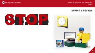 OFFICE OF DISTANCE AND ELEARNING
PgMO
SPRINT 2 REVIEW
05:0004:5904:5804:5704:5604:5504:5404:5304:5204:5104:5004:4904:4804:4704:4604:4504:4404:4304:4204:4104:4004:3904:3804:3704:3604:3504:3404:3304:3204:3104:3004:2904:2804:2704:2604:2504:2404:2304:2204:2104:2004:1904:1804:1704:1604:1504:1404:1304:1204:1104:1004:0904:0804:0704:0604:0504:0404:0304:0204:0104:0003:5903:5803:5703:5603:5503:5403:5303:5203:5103:5003:4903:4803:4703:4603:4503:4403:4303:4203:4103:4003:3903:3803:3703:3603:3503:3403:3303:3203:3103:3003:2903:2803:2703:2603:2503:2403:2303:2203:2103:2003:1903:1803:1703:1603:1503:1403:1303:1203:1103:1003:0903:0803:0703:0603:0503:0403:0303:0203:0103:0002:5902:5802:5702:5602:5502:5402:5302:5202:5102:5002:4902:4802:4702:4602:4502:4402:4302:4202:4102:4002:3902:3802:3702:3602:3502:3402:3302:3202:3102:3002:2902:2802:2702:2602:2502:2402:2302:2202:2102:2002:1902:1802:1702:1602:1502:1402:1302:1202:1102:1002:0902:0802:0702:0602:0502:0402:0302:0202:0102:0001:5901:5801:5701:5601:5501:5401:5301:5201:5101:5001:4901:4801:4701:4601:4501:4401:4301:4201:4101:4001:3901:3801:3701:3601:3501:3401:3301:3201:3101:3001:2901:2801:2701:2601:2501:2401:2301:2201:2101:2001:1901:1801:1701:1601:1501:1401:1301:1201:1101:1001:0901:0801:0701:0601:0501:0401:0301:0201:0101:0000:5900:5800:5700:5600:5500:5400:5300:5200:5100:5000:4900:4800:4700:4600:4500:4400:4300:4200:4100:4000:3900:3800:3700:3600:3500:3400:3300:3200:3100:3000:2900:2800:2700:2600:2500:2400:2300:2200:2100:2000:1900:1800:1700:1600:1500:1400:1300:1200:1100:1000:0900:0800:0700:0600:0500:0400:0300:0200:0100:00STOP
 