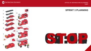 OFFICE OF DISTANCE AND ELEARNING
PgMO
SPRINT 3 PLANNING
03:0002:5902:5802:5702:5602:5502:5402:5302:5202:5102:5002:4902:4802:4702:4602:4502:4402:4302:4202:4102:4002:3902:3802:3702:3602:3502:3402:3302:3202:3102:3002:2902:2802:2702:2602:2502:2402:2302:2202:2102:2002:1902:1802:1702:1602:1502:1402:1302:1202:1102:1002:0902:0802:0702:0602:0502:0402:0302:0202:0102:0001:5901:5801:5701:5601:5501:5401:5301:5201:5101:5001:4901:4801:4701:4601:4501:4401:4301:4201:4101:4001:3901:3801:3701:3601:3501:3401:3301:3201:3101:3001:2901:2801:2701:2601:2501:2401:2301:2201:2101:2001:1901:1801:1701:1601:1501:1401:1301:1201:1101:1001:0901:0801:0701:0601:0501:0401:0301:0201:0101:0000:5900:5800:5700:5600:5500:5400:5300:5200:5100:5000:4900:4800:4700:4600:4500:4400:4300:4200:4100:4000:3900:3800:3700:3600:3500:3400:3300:3200:3100:3000:2900:2800:2700:2600:2500:2400:2300:2200:2100:2000:1900:1800:1700:1600:1500:1400:1300:1200:1100:1000:0900:0800:0700:0600:0500:0400:0300:0200:0100:00STOP
 