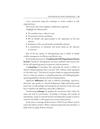 SCRUM MASTER AS A GREAT COMMUNICATOR | 101
F
F
F
F
F
 