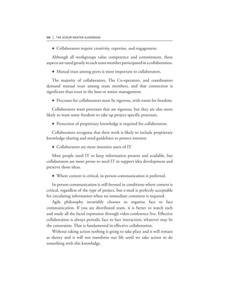 112 | THE SCRUM MASTER GUIDEBOOK
F
F
F
F
F
F
 