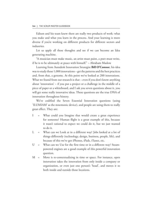 144 | THE SCRUM MASTER GUIDEBOOK
 
