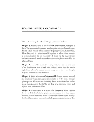 HOW THIS BOOK IS ORGANIZED?
 