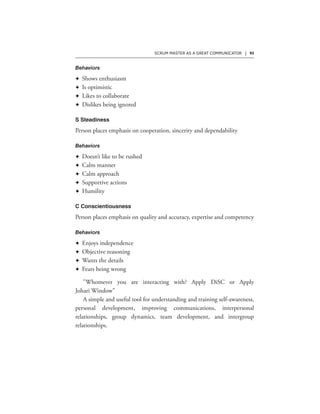 SCRUM MASTER AS A GREAT COMMUNICATOR | 93
F
F
F
F
F
F
F
F
F
F
F
F
F
 