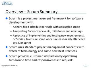 Learning how to do Scrum takes days.