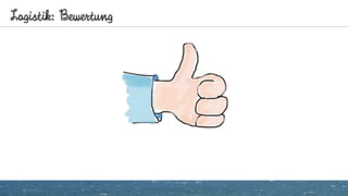Logistik: Bewertung
 