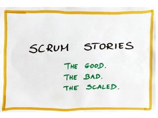 Scrum Stories - 2016.06.29, Agile3M meeting