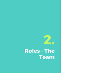 2.
Roles - The
Team
 
