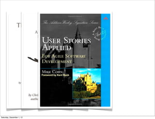 Saturday, December 1, 12
 