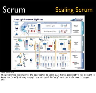 “In posing this
question, they were
not asking about
speciﬁc
techniques...[but]
what are the key
principles to guide
our actions?”

Tuesday, February 25, 14

Womack and Jones ran into this problem as well. Executives are typically smart people - they
may not know the lingo, but they can understand success in many cases.

 