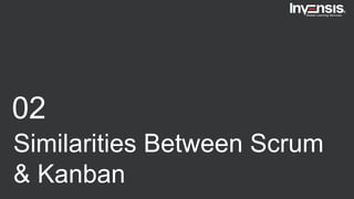 02
Similarities Between Scrum
& Kanban
 
