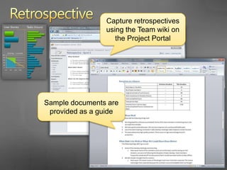 AgendaScrum with TFS 2010 using MSF for Agile 5.0Planning the ProjectHow do you plan the project?Project planning in TFS 2010Planning a SprintWhat is sprint planning?Sprint planning in TFS 2010Running a SprintHow do you run a sprint?Running a sprint in TFS 2010
