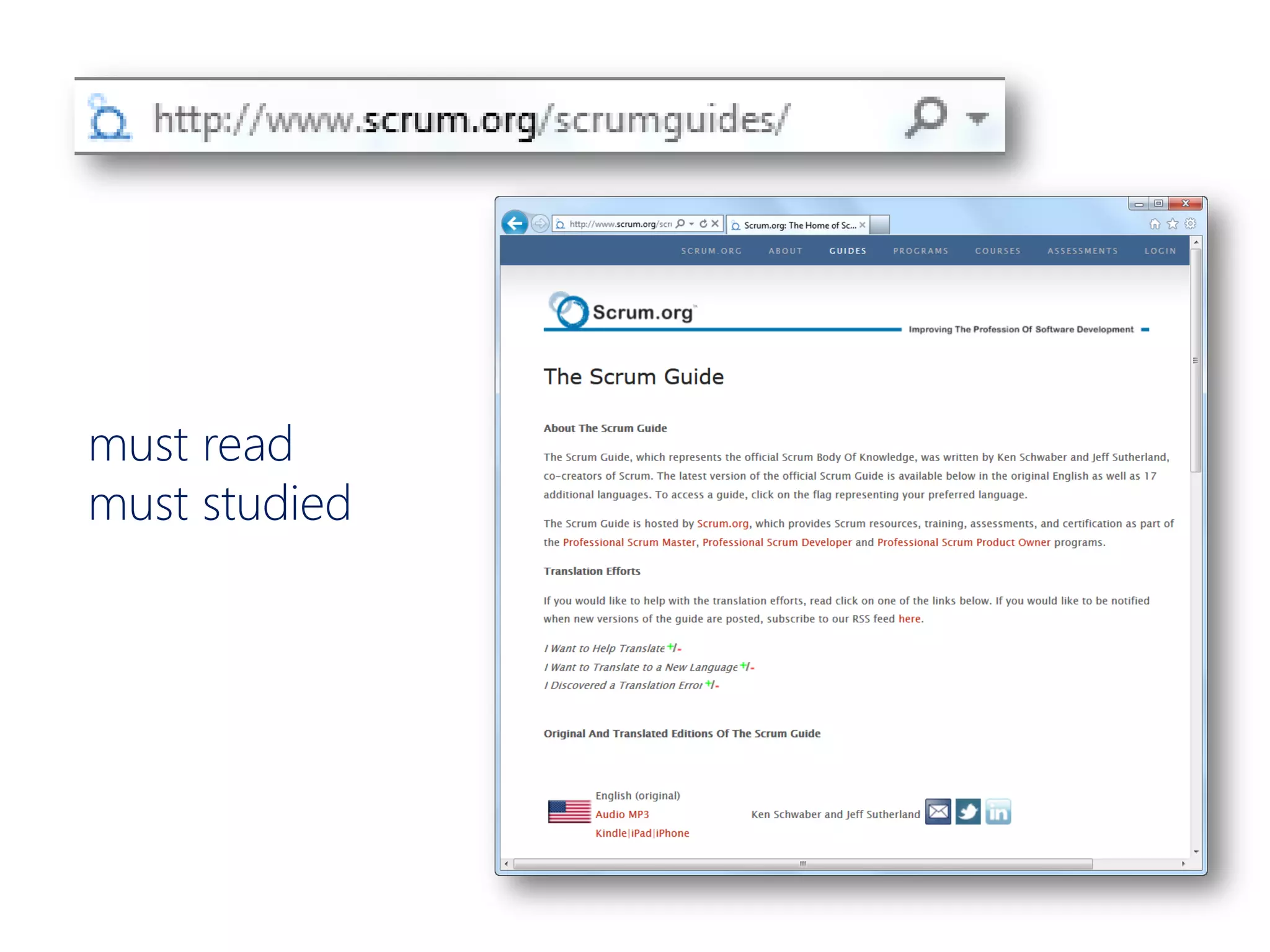 must read
must studied
 