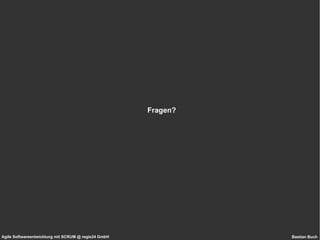 Team schätzt den Aufwand (die Größe) der User Stories in Story Points 