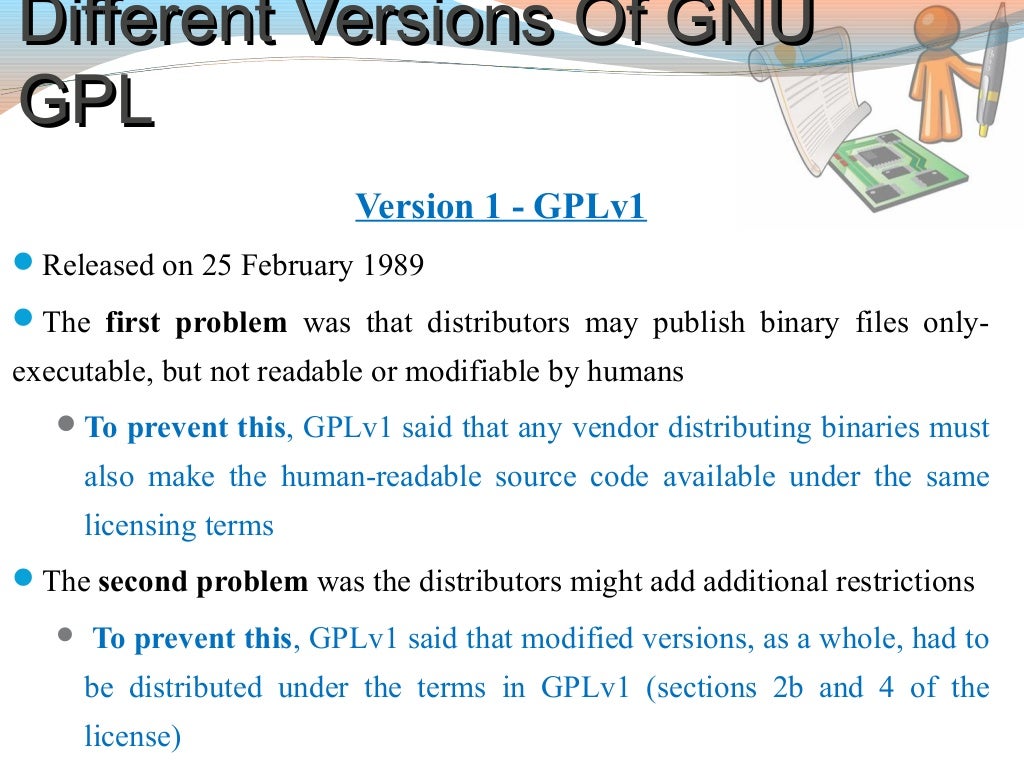 GNU GPL, LGPL, Apache licence Types and Differences