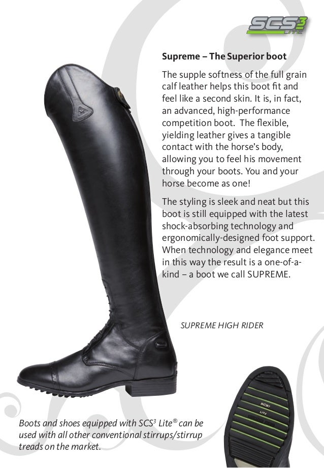 mountain horse safety boots