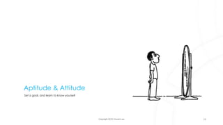 Copyright 2018 Vincent Lau
Aptitude & Attitude
Set a goal, and learn to know yourself
19
 