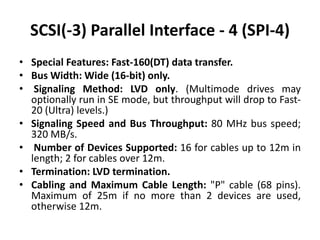 SCSI Interfaces | PPTX