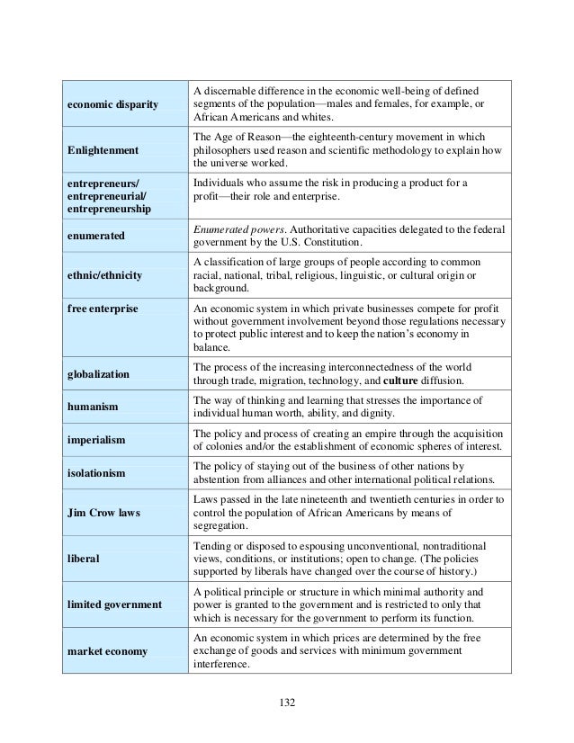 SC Social Studies Academic Standards
