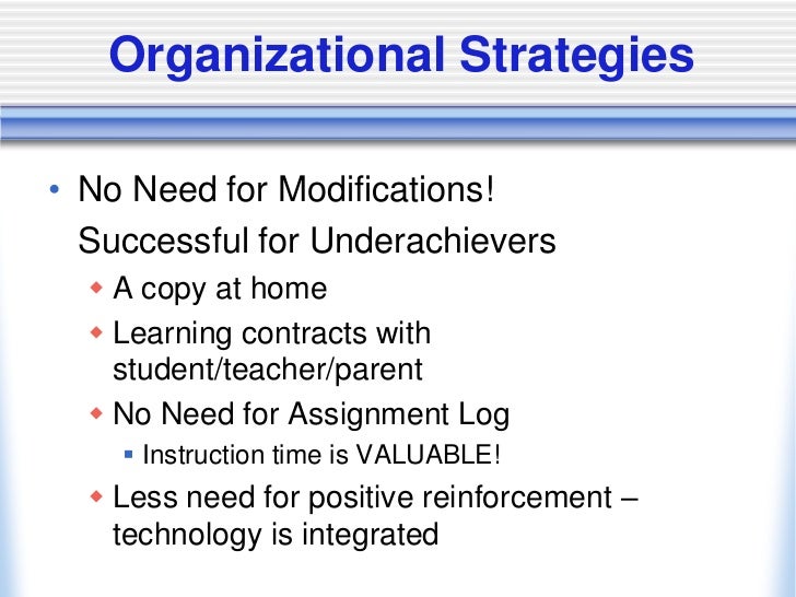 Image result for organizational strategies for students