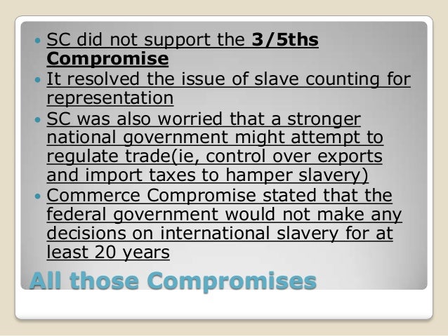 commerce compromise