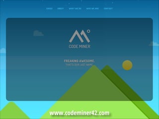 www.codeminer42.com

 