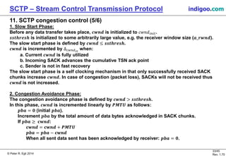Overview of SCTP (Stream Control Transmission Protocol) | PDF
