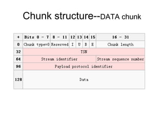 Chunk structure--DATA chunk
 