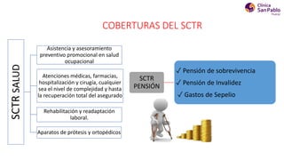 SEGURO COMPLEMENTARIO DE TRABAJO DE RIESGO | PPTX