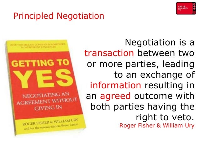 principled negotiation