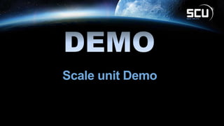 Scale unit Demo
 