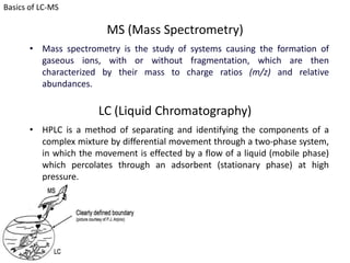 SCU LC-MS Agilent 6100 training_060710 | PPTX