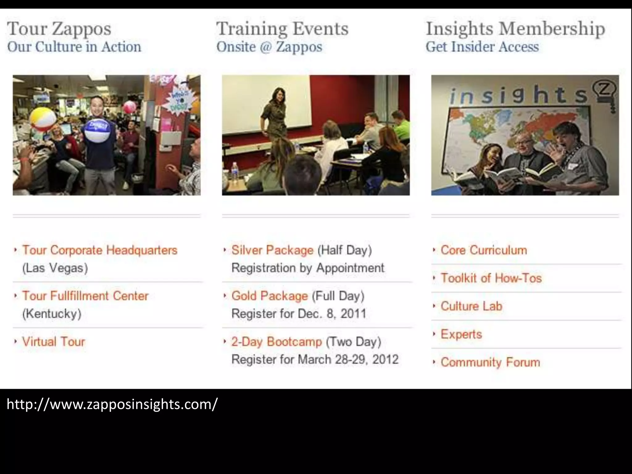 http://www.zapposinsights.com/
 
