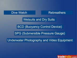 Scuba Diving Equipment List | PDF