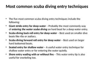 SCUBA OPEN WATER III bouyancy and certfication.pptx