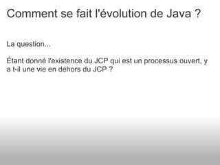 Présentation de JEE et de son écosysteme