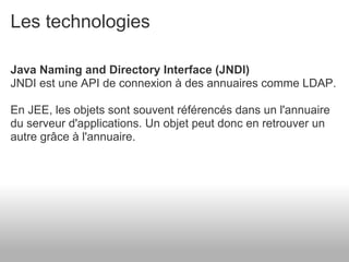 Présentation de JEE et de son écosysteme