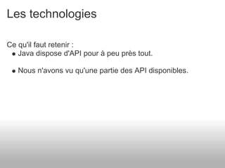 Présentation de JEE et de son écosysteme